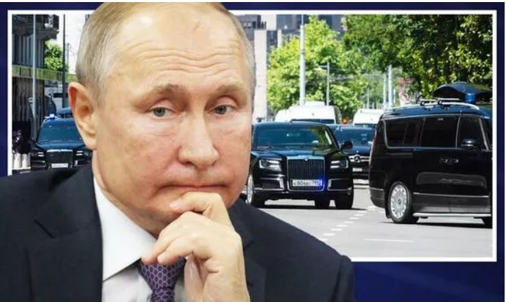 रूसी राष्ट्रपति व्लादिमीर पुतिन के काफिले विस्फोटक से हमला, बाल-बाल बचे