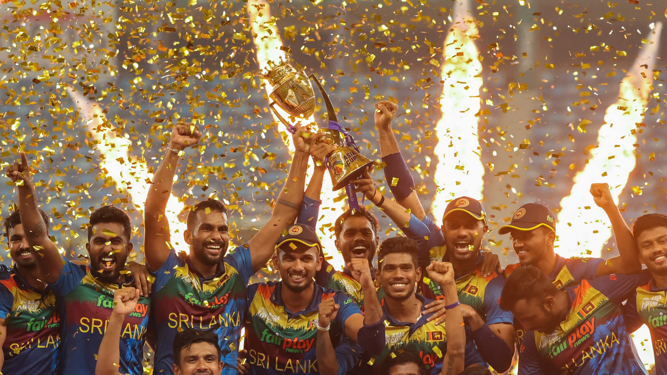एशिया कप क्रिकेट : श्रीलंका छठी बार चैंपियन, सिक्के की उछाल भी पाकिस्तान के काम नहीं आ सकी
