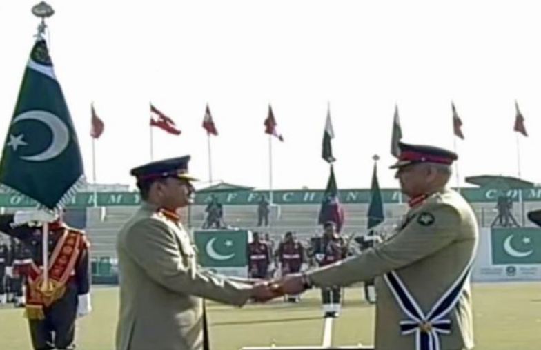 जनरल आसिम मुनीर ने पाकिस्तान के 17वें सेना प्रमुख के रूप में कार्यभार संभाला