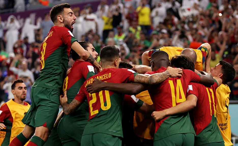 फीफा विश्व कप : नॉकआउट दौर का टिकट पाने वाला तीसरा देश बना पुर्तगाल, उरुग्वे पर जीत के हीरो बने ब्रूनो फर्नांडिस
