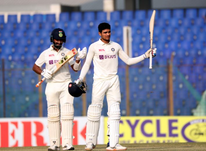 प्रथम टेस्ट : शुभमन व पुजारा ने दूसरी पारी में ठोके शतक, बांग्लादेश के सामने 513 रनों का दुर्गम लक्ष्य