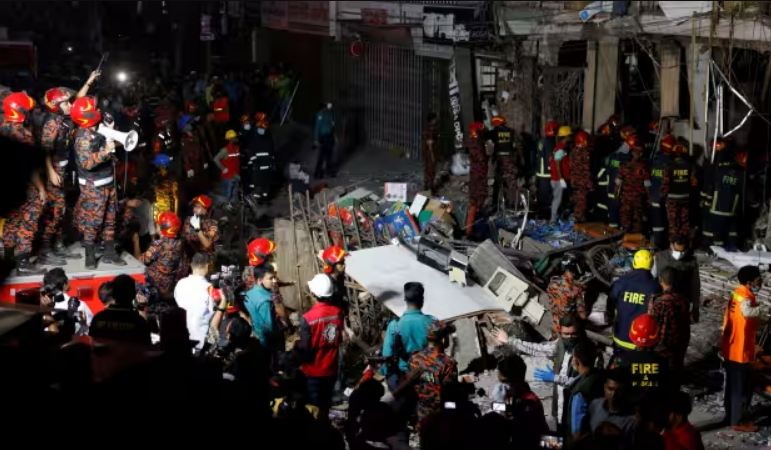बांग्लादेश : ढाका की एक इमारत में विस्फोट, 14 लोगों की मौत, 100 से ज्यादा घायल