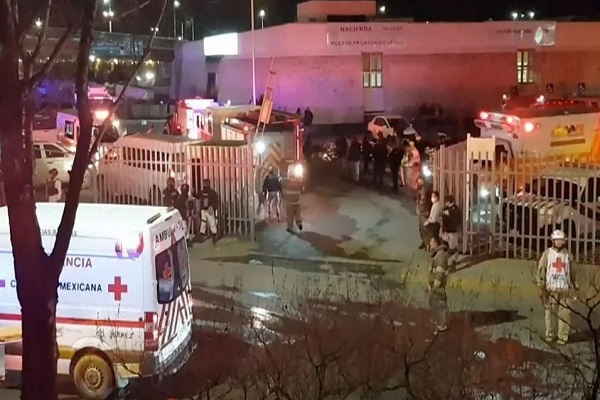 मेक्सिको के एक प्रवासी केंद्र में आग लगने से 39 लोगों की मौत, 29 घायल