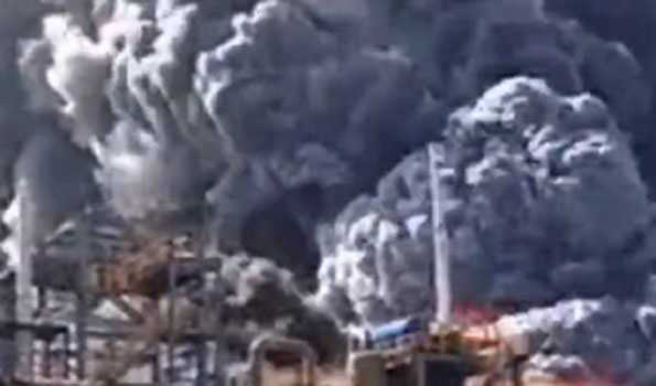 चीन की एक फैक्टरी में आग लगने से 11 लोगों की मौत
