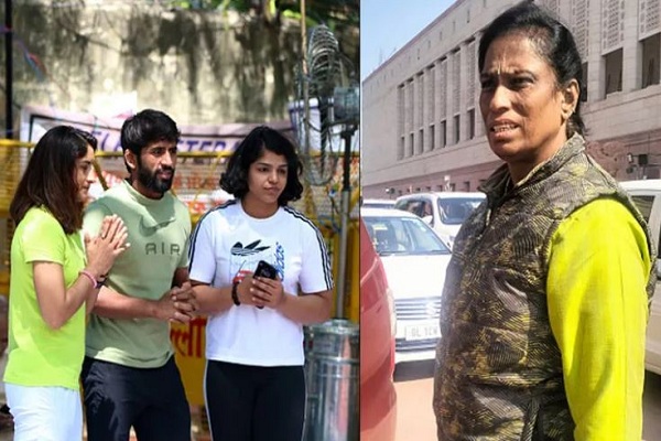 आईओए अध्यक्ष पीटी उषा नाखुश, बोलीं – पहलवानों का सड़क पर प्रदर्शन अनुशासनहीनता, भारत की छवि को ठेस