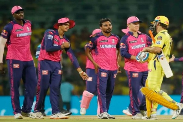 आईपीएल 2023 : कप्तान के रूप में 200वें मैच को यादगार नहीं बना सके धोनी, राजस्थान रॉयल्स से पस्त चेन्नई सुपरकिंग्स