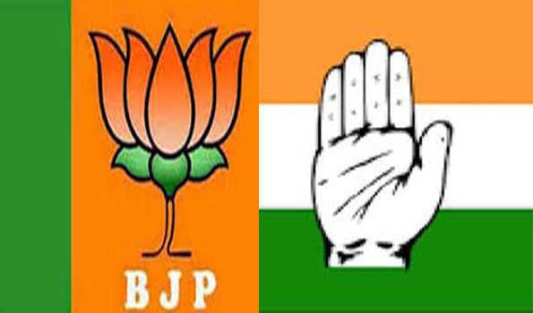 कर्नाटक विधानसभा चुनाव: शुरुआती रुझान में भाजपा और कांग्रेस के बीच कांटे की टक्कर