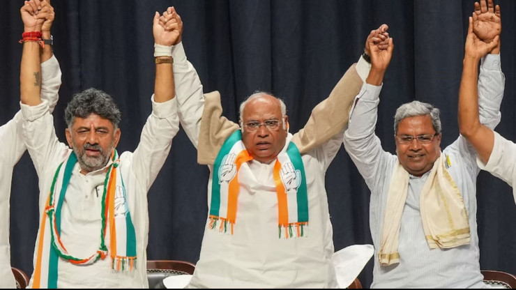 कर्नाटक में सरकार गठन की प्रकिया शुरू, शिवकुमार ने आज शाम बुलायी कांग्रेस विधायक दल की बैठक