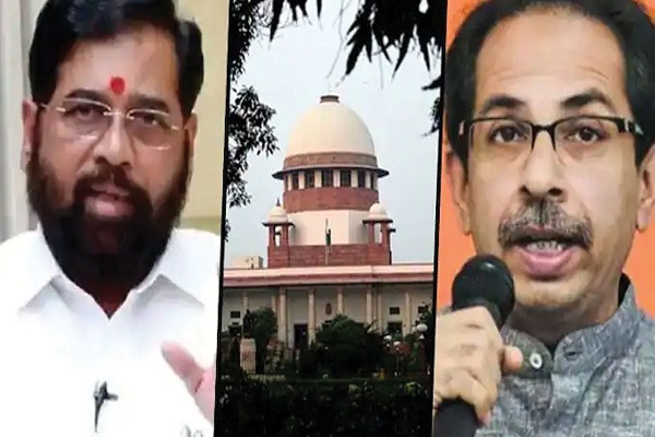 उद्धव बनाम शिंदे विवाद : सुप्रीम कोर्ट ने महाराष्ट्र के 16 विधायकों की अयोग्यता का मामला बड़ी बेंच के पास भेजा