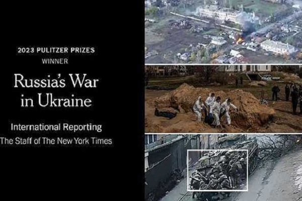 एसोसिएटेड प्रेस, न्यूयॉर्क टाइम्स ने रूस-यूक्रेन वॉर कवरेज के लिए जीता पुलित्जर पुरस्कार
