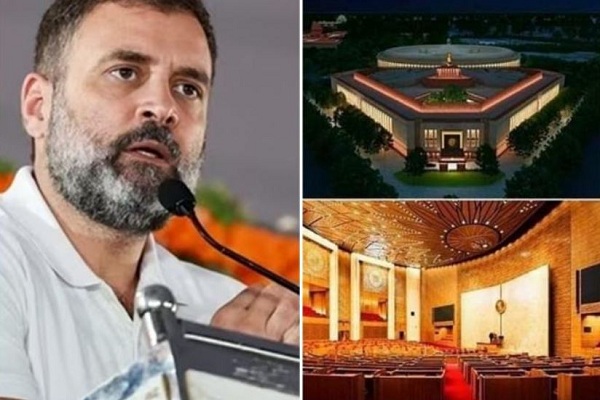 राहुल गांधी ने जताई आपत्ति, कहा – पीएम नहीं, राष्ट्रपति को ही करना चाहिए नए संसद भवन का उद्घाटन