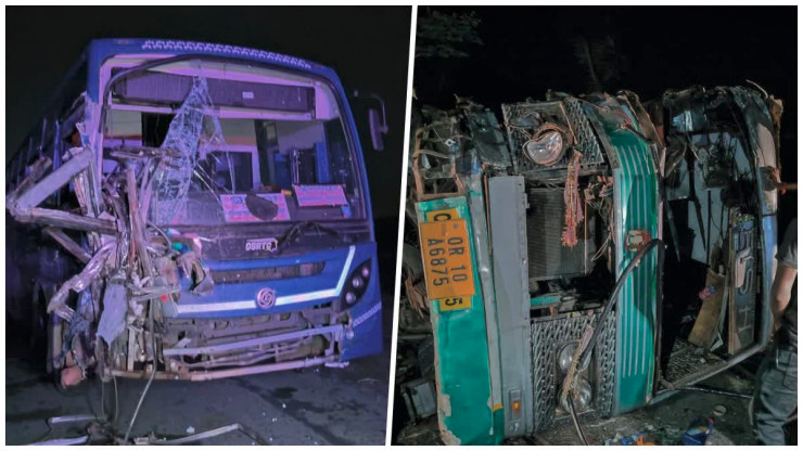 ओडिशा के गंजम में भीषण सड़क हादसा: बस दुर्घटना में 12 लोगों की मौत, आठ घायल, मुख्यमंत्री ने जताया दुख