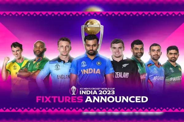 आईसीसी क्रिकेट विश्व कप का कार्यक्रम घोषित, भारत और पाकिस्तान का मुकाबला 15 अक्टूबर को होगा