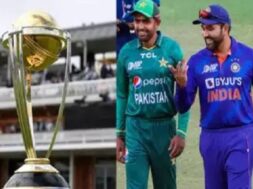 भारत व पाकिस्तान के बीच विश्व कप मैच