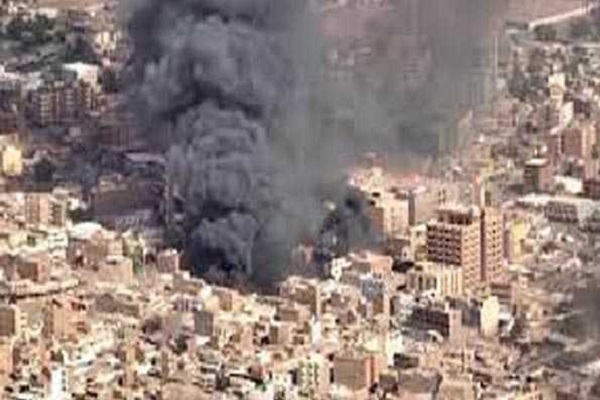 सूडान : राजधानी खार्तूम में हवाई हमला, 17 नागरिकों की मौत