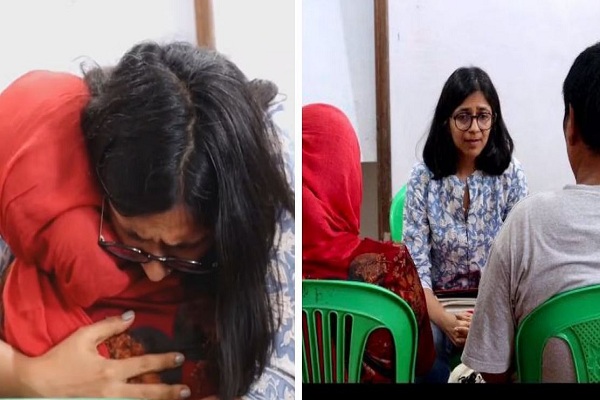 DCW प्रमुख स्वाति मालीवाल ने मणिपुर वायरल वीडियो की पीड़ित महिलाओं से की मुलाकात, आपबीती सुन हुईं भावुक