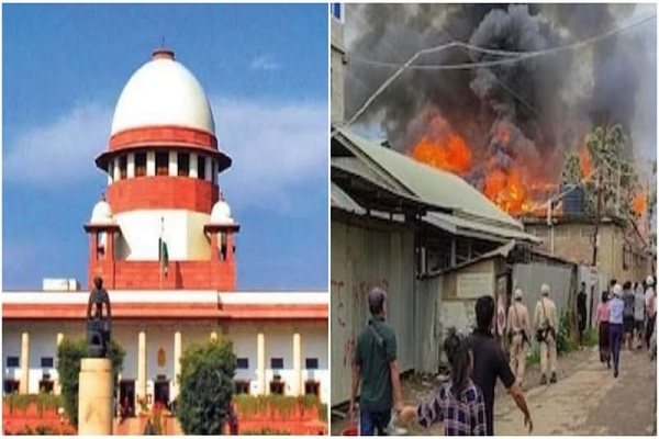मणिपुर हिंसा पर याचिका : उच्चतम न्यायालय ने याचिका प्रधान न्यायाधीश के पास भेजने को कहा