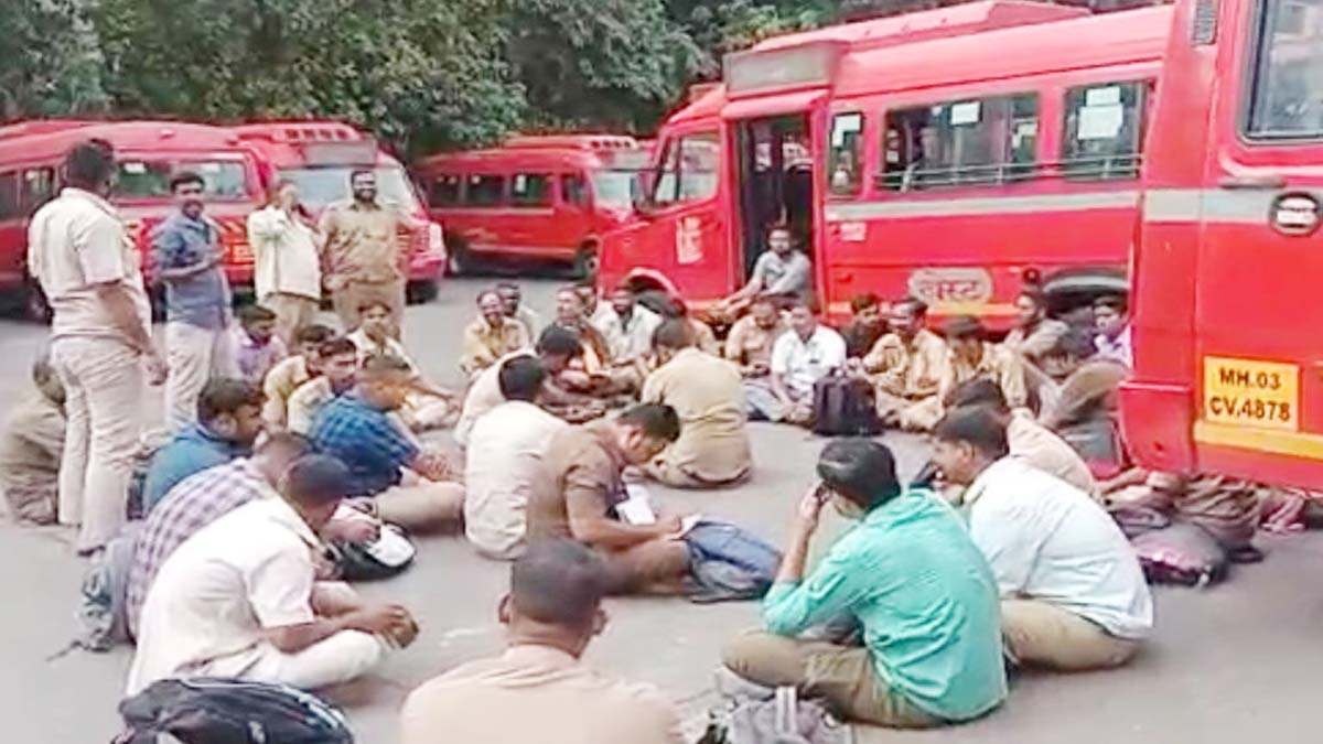 मुंबई: चालकों की हड़ताल से ‘बेस्ट’ की 786 बसें सड‍़कों पर नहीं उतरीं
