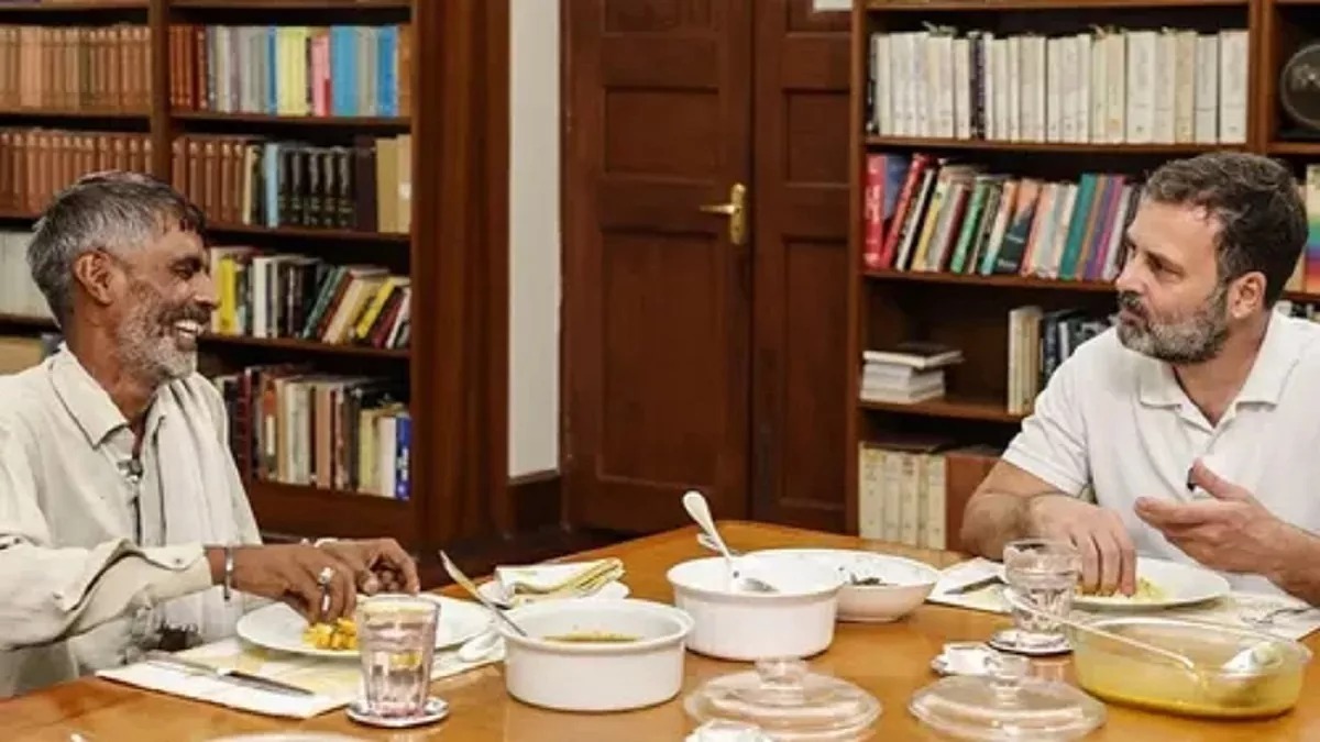 राहुल गांधी के साथ लंच करने वाले सब्जी विक्रेता रामेश्वर का नया वीडियो शेय़र कर बीजेपी ने साधा निशाना, जानें मामला