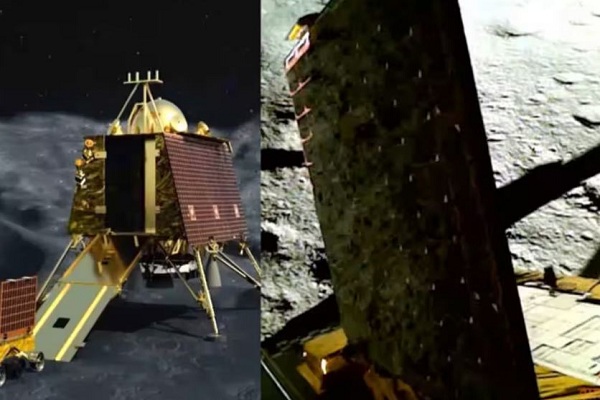 चंद्रयान-3 : चंद्रमा की सतह पर लैंडर विक्रम से बाहर आते ही एक्टिव हुआ रोवर प्रज्ञान, तय की 8 मीटर की दूरी