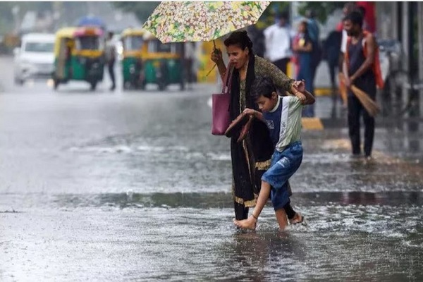 मौसम विभाग की भविष्यवाणी : उत्तर पश्चिम भारत सहित देश के कई हिस्सों में तेज बारिश की संभावना