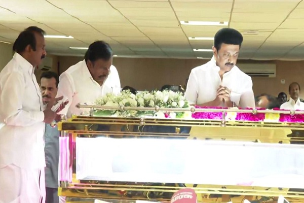 तमिलनाडु : मुख्यमंत्री स्टालिन ने हरित क्रांति के जनक एम एस स्वामीनाथन को दी श्रद्धांजलि