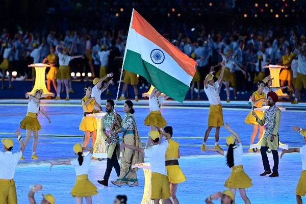 हांगझू एशियाई खेलों का रंगारंग उद्घाटन, मार्च पास्ट में हरमनप्रीत व लवलीना ने की भारतीय दल की अगुआई