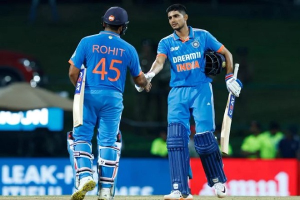 एशिया कप क्रिकेट : बारिश से बाधित मैच में भारत की नेपाल पर 10 विकेट से जीत, रोहित-गिल की अटूट शतकीय भागीदारी