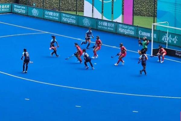 हांगझू एशियाई खेल : भारतीय महिला हॉकी टीम की श्रेष्ठ शुरुआत, पहले मैच में सिंगापुर को 13-0 से धोया