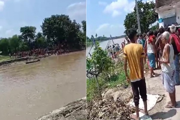 बिहार : मुजफ्फरपुर में स्कूली बच्चों से भरी नौका बागमती नदी में डूबी, 15 लोगों की मौत की आशंका