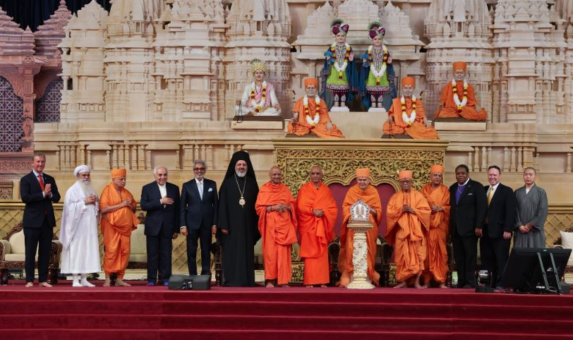 स्वामिनारायण अक्षरधाम मंदिर परिसर में मूर्ति प्रतिष्ठा का द्वितीय चरण सम्पन्न