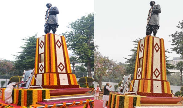 राष्ट्रपति मुर्मू और उपराष्ट्रपति धनखड़ ने दी सरदार पटेल को श्रद्धांजलि, कहा- हम उनकी सेवा के सदैव ऋणी रहेंगे