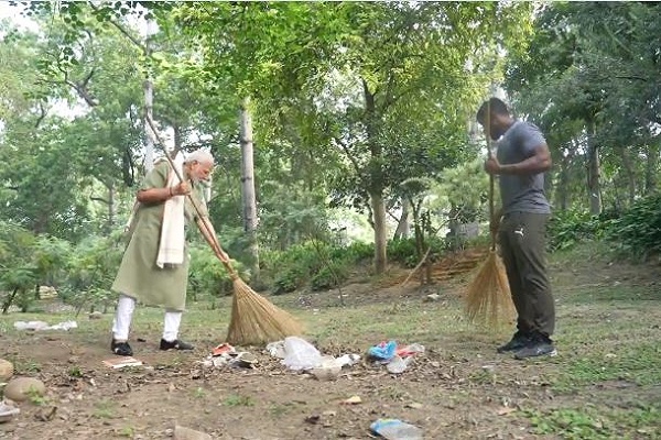 गांधी जयंती के मौके पर ‘स्वच्छता ही सेवा’ की शुरुआत, पीएम मोदी ने की लोगों से अभियान में भागीदारी की अपील