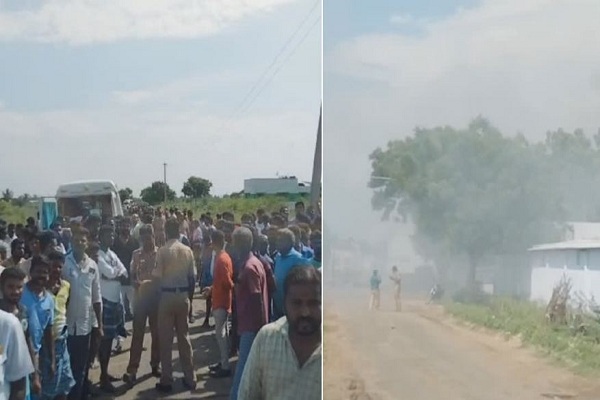 तमिलनाडु : शिवकाशी में 2 जगहों पर पटाखा कारखानों में विस्फोट, 10 लोगों की मौत, कई घायल