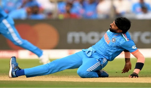 टीम इंडिया को झटका : चोटिल हार्दिक पंड्या न्यूजीलैंड के खिलाफ विश्व कप मैच से बाहर