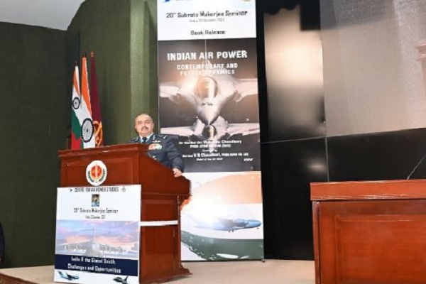 वायुसेना प्रमुख एयर चीफ मार्शल चौधरी बोले – ग्लोबल साउथ देशों को भारत निर्यात कर सकता है मिलिट्री सिस्टम