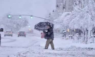 अमेरिका में कई स्थानों पर तापमान शून्य से नीचे, आर्कटिक से आ रहे तूफानों के कारण चार लोगों की मौत