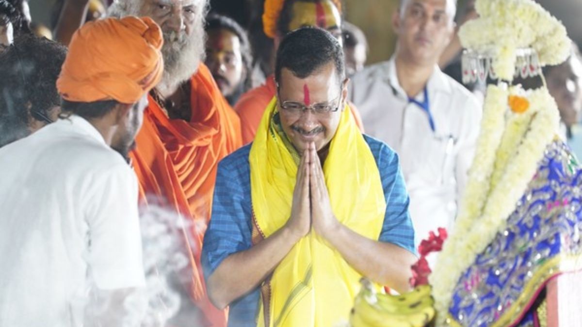 प्राण प्रतिष्ठा से पहले दिल्ली में ‘राम’ लहर, केजरीवाल आज पत्नी संग करेंगे हनुमान जी की पूजा