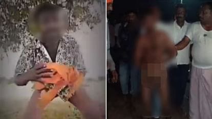 तेलंगाना: मुस्लिम युवक ने भगवा ध्वज का किया अपमान, गांव वालों ने पहले जमकर पीटा, फिर निर्वस्त्र कर घुमाया