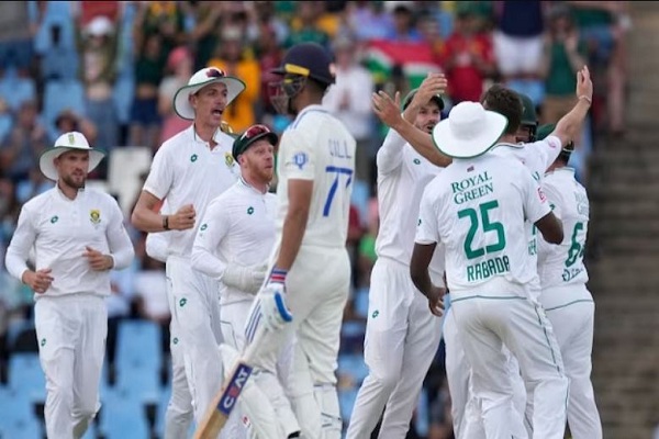 केपटाउन टेस्ट : टीम इंडिया ने एक ही स्कोर पर गंवा दिए अंतिम 6 विकेट, 153 रनों पर सिमटी पहली पारी