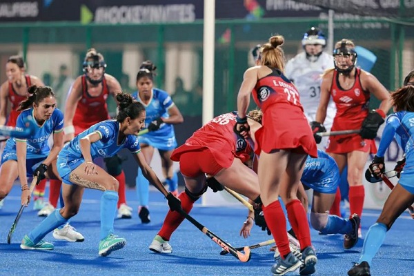 FIH महिला ओलम्पिक क्वालीफायर : मेजबान भारत की निराशाजनक शुरुआत, कमजोर अमेरिका के हाथों परास्त
