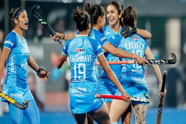 FIH महिला ओलम्पिक क्वालीफायर : भारत की उम्मीदें जीवंत, दूसरे मैच में न्यूजीलैंड को 3-1 से हराया