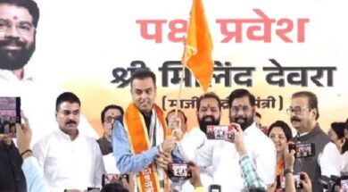 मिलिंद देवड़ा शिवसेना में शामिल