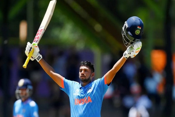 ICC अंडर-19 विश्व कप क्रिकेट : सुपर सिक्स में भारत की न्यूजीलैंड पर बड़ी जीत, मुशीर ने जड़ा दूसरा शतक