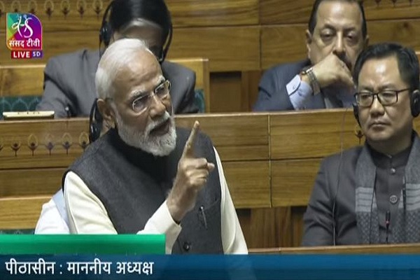 संसद में पीएम मोदी की विपक्ष को चुनौती – भाजपा को 370 सीटें और एनडीए 400 पार