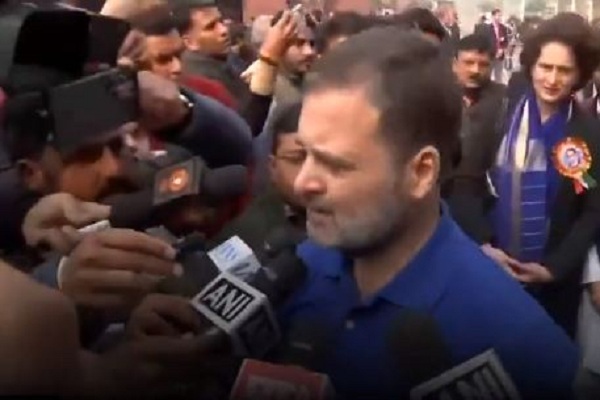 कांग्रेस सांसदों का बिरला को पत्र – भाजपा के 3 सांसदों ने राहुल से धक्का-मुक्की की, काररवाई की मांग