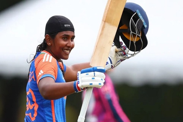 ICC अंडर-19 महिला टी20 विश्व कप : त्रिशा की शतकीय पारी से भारत ने स्कॉटलैंड को 150 रनों से रौंदा