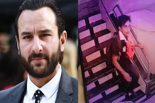 मुंबई : बॉलीवुड एक्टर सैफ अली खान का हमलावर हिरासत में, बांद्रा पुलिस स्टेशन में पूछताछ