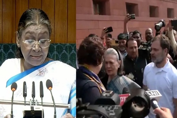 राष्ट्रपति मुर्मु के संबोधन पर सोनिया व राहुल गांधी के बयान से मचा घमासान, भाजपा ने कांग्रेस से माफी मांगने को कहा