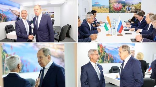 जी 20 : चीनी- रूसी विदेश मंत्रियों से मिले एस जयशंकर, भू-राजनीतिक चुनौतियों पर हुई चर्चा